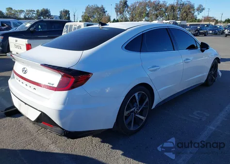 2021 Hyundai Sonata Sel Plus from USA, damaged, VIN 5NPEJ4J22MH106484